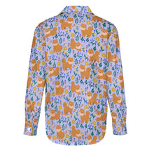 Load image into Gallery viewer, Flower Garden Shiba Inu Women's Shirt-Apparel-Apparel,Dog Mom Gifts,Shiba Inu,Shirt-8