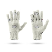 Load image into Gallery viewer, Fluffy Samoyed Frolic Touch Screen Gloves-Accessories-Accessories,Dog Dad Gifts,Dog Mom Gifts,Gloves-9