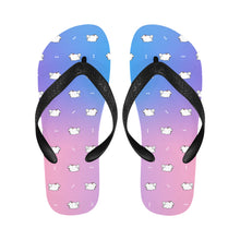 Load image into Gallery viewer, Fluffy American Eskimo Dog Frolic Unisex Slippers - 7 Gradients-11