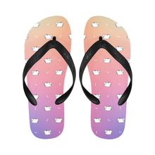 Load image into Gallery viewer, Fluffy American Eskimo Dog Frolic Unisex Slippers - 7 Gradients-16