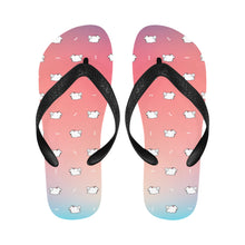 Load image into Gallery viewer, Fluffy American Eskimo Dog Frolic Unisex Slippers - 7 Gradients-21