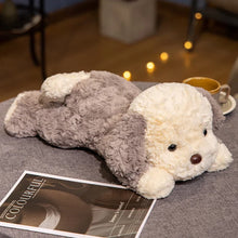 Load image into Gallery viewer, Fluffy Grey and White Spanish Water Dog Stuffed Animal-Stuffed Animals-Dog Memorial Gifts,Spanish Water Dog,Stuffed Animal-Gray-35cm-1