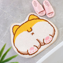 Load image into Gallery viewer, Fluffy Husky Butt Bathroom Rug-Home Decor-Bathroom Decor, Dogs, Home Decor, Rugs, Siberian Husky-Corgi-3