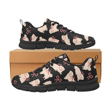 Load image into Gallery viewer, Fluffy Maltese Bliss with Bows Women's Breathable Sneakers-12