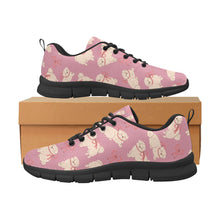 Load image into Gallery viewer, Fluffy Maltese Bliss with Bows Women's Breathable Sneakers-21