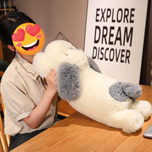 Load image into Gallery viewer, Fluffy Old English Sheepdog Stuffed Animal Plush Toy and Pillow (Large to Giant Size)-Stuffed Animals-Home Decor, Old English Sheepdog, Stuffed Animal-7
