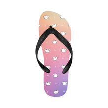 Load image into Gallery viewer, Fluffy Samoyed Frolic Unisex Slippers - 7 Gradients-12