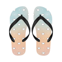 Load image into Gallery viewer, Fluffy Samoyed Frolic Unisex Slippers - 7 Gradients-13