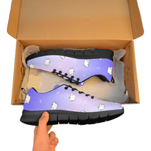Load image into Gallery viewer, Fluffy Samoyed Frolic Women's Breathable Sneakers-Footwear-Dog Mom Gifts,Samoyed,Shoes-19