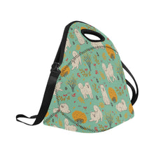 Load image into Gallery viewer, Autumn Bliss Fluffy Eskimos Neoprene Lunch Bag-12