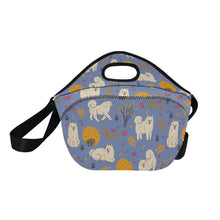 Load image into Gallery viewer, Autumn Bliss Fluffy Eskimos Neoprene Lunch Bag-14