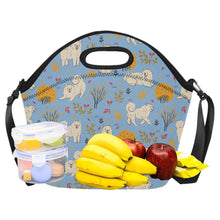 Load image into Gallery viewer, Autumn Bliss Fluffy Eskimos Neoprene Lunch Bag-20