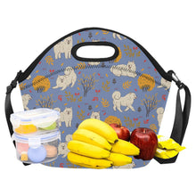 Load image into Gallery viewer, Autumn Bliss Fluffy Eskimos Neoprene Lunch Bag-21
