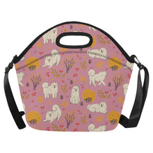 Load image into Gallery viewer, Autumn Bliss Fluffy Eskimos Neoprene Lunch Bag-Dusty Pink-ONESIZE-4