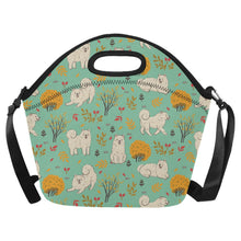 Load image into Gallery viewer, Autumn Bliss Fluffy Eskimos Neoprene Lunch Bag-Mint Green-ONESIZE-7