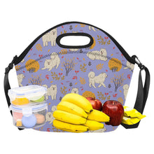 Load image into Gallery viewer, Autumn Bliss Fluffy Eskimos Neoprene Lunch Bag-1