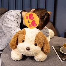 Load image into Gallery viewer, Fluffy White and Tan Cocker Spaniel Stuffed Animal Plush Toys