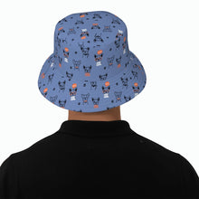 Load image into Gallery viewer, French Bulldog Doodles Bucket Hat-Hats &amp; Caps-9