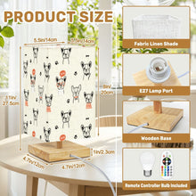 Load image into Gallery viewer, French Bulldog Doodles Desktop Table Lamp-Desk Lamps-Dog Dad Gifts,Dog Mom Gifts,French Bulldog,Home Decor,Lamp-3