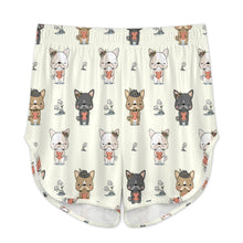 Load image into Gallery viewer, French Bulldog Flowers and Hearts Women's Cami and Shorts Pajama Set-Apparel-Apparel,Dog Mom Gifts,French Bulldog,Pajamas-20