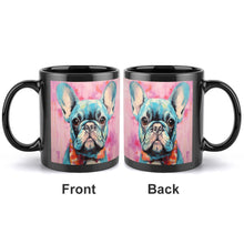 Load image into Gallery viewer, French Bulldog in Bold Pastels Coffee Mug-2