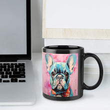 Load image into Gallery viewer, French Bulldog in Bold Pastels Coffee Mug-6