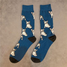 Load image into Gallery viewer, Image of socks with french bulldogs in the most adorable French Bulldogs design