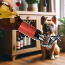 Load image into Gallery viewer, French Bulldog Love Wine Stoppers with Gift Bag-Accessories-Accessories, Christmas, Dog Dad Gifts, Dog Mom Gifts, French Bulldog, Home Decor-2