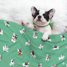 Load image into Gallery viewer, French Bulldog Playtime Adventures Blanket for Dog-Pet Furniture-Blankets,French Bulldog,Home Decor-1