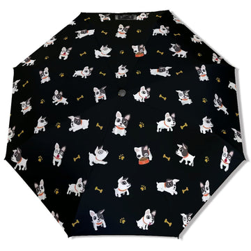 French Bulldog Playtime Adventures Umbrella 360x