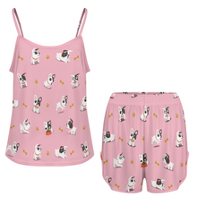 Load image into Gallery viewer, French Bulldog Playtime Adventures Women's Cami and Shorts Pajama Set-15