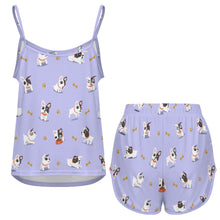 Load image into Gallery viewer, French Bulldog Playtime Adventures Women's Cami and Shorts Pajama Set-8