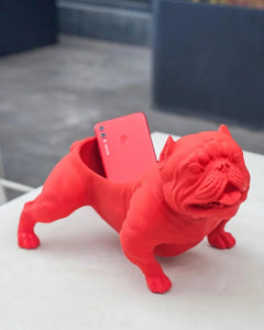 French Bulldog Resin Key Holder - Decorative Sundries Organizer-Home Decor-French Bulldog, Home Decor, Statue-White-10