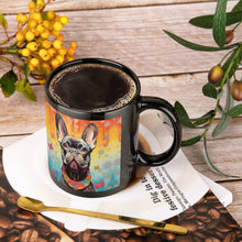 Load image into Gallery viewer, French Bulldog with Butterflies and Flowers Coffee Mug-5
