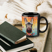 Load image into Gallery viewer, French Bulldog with Butterflies and Flowers Coffee Mug-6