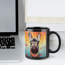 Load image into Gallery viewer, French Bulldog with Butterflies and Flowers Coffee Mug-7