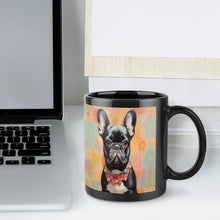 Load image into Gallery viewer, French Bulldog with Colorful Collar Coffee Mug-7