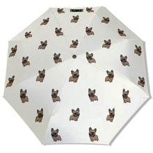 Load image into Gallery viewer, French Chocolate Bulldog Charm Umbrella-Daily Accessories-16