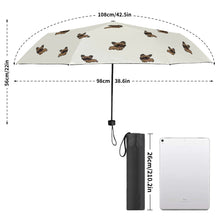 Load image into Gallery viewer, French Chocolate Bulldog Charm Umbrella-Daily Accessories-20