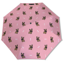 Load image into Gallery viewer, French Chocolate Bulldog Charm Umbrella-Daily Accessories-1