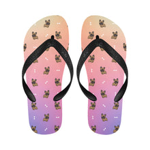 Load image into Gallery viewer, Chocolate French Bulldog Charm Unisex Slippers - 9 Colors-Footwear-Accessories,Dog Dad Gifts,Dog Mom Gifts,French Bulldog,Slippers-13