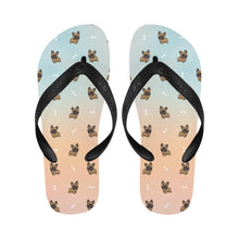Load image into Gallery viewer, Chocolate French Bulldog Charm Unisex Slippers - 9 Colors-Footwear-Accessories,Dog Dad Gifts,Dog Mom Gifts,French Bulldog,Slippers-17