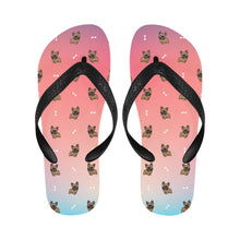 Load image into Gallery viewer, Chocolate French Bulldog Charm Unisex Slippers - 9 Colors-Footwear-Accessories,Dog Dad Gifts,Dog Mom Gifts,French Bulldog,Slippers-18