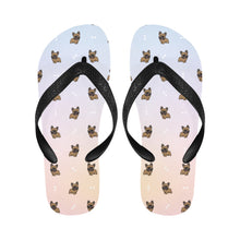 Load image into Gallery viewer, Chocolate French Bulldog Charm Unisex Slippers - 9 Colors-Footwear-Accessories,Dog Dad Gifts,Dog Mom Gifts,French Bulldog,Slippers-19