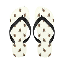 Load image into Gallery viewer, Chocolate French Bulldog Charm Unisex Slippers - 9 Colors-Footwear-Accessories,Dog Dad Gifts,Dog Mom Gifts,French Bulldog,Slippers-22