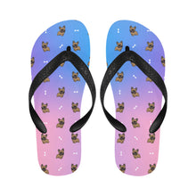 Load image into Gallery viewer, Chocolate French Bulldog Charm Unisex Slippers - 9 Colors-Footwear-Accessories,Dog Dad Gifts,Dog Mom Gifts,French Bulldog,Slippers-3