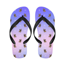 Load image into Gallery viewer, Chocolate French Bulldog Charm Unisex Slippers - 9 Colors-Footwear-Accessories,Dog Dad Gifts,Dog Mom Gifts,French Bulldog,Slippers-9