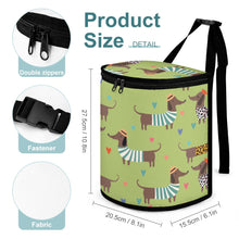 Load image into Gallery viewer, French Dachshunds in Love Multipurpose Car Storage Bag - 4 Colors-Car Accessories-Bags, Car Accessories, Dachshund-15