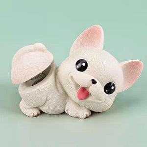 Image of a frenchie bobblehead in the the cutest bobble-butt French Bulldog design