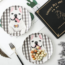 Load image into Gallery viewer, Frenchie Love 8&quot; Bone China Decorative Dinner PlateHome Decor